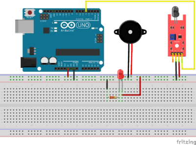 Automatic Fire Alarm Arduino – Roboterics